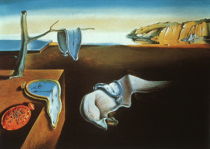 Typowa hiszpańska punktualność. Tutaj w ujęciu Salvadora Dalí